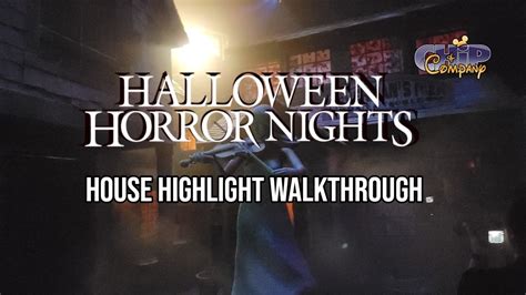 Halloween Horror Nights House Highlight Walkthrough Universal Orlando