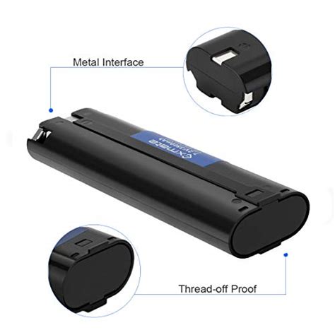 Exmate 7 2V 3 5Ah Replacement Ni MH Battery Compatible With Makita 7000