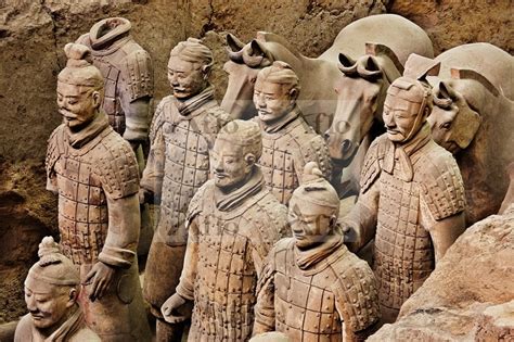 中国 西安 兵馬俑博物館 [9069934]の写真素材 アフロ