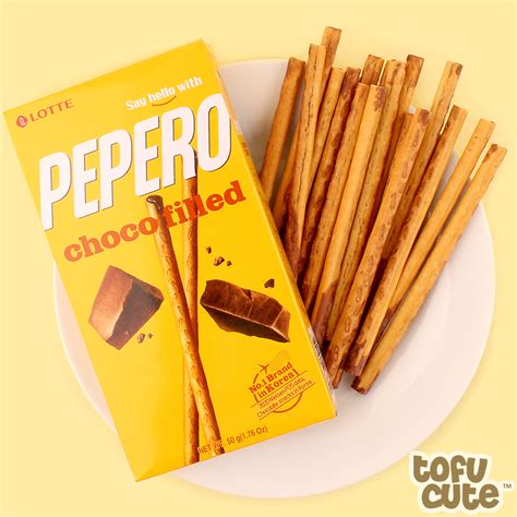 Buy Lotte Pepero Nude Chocolate Biscuit Sticks At Tofu Cute