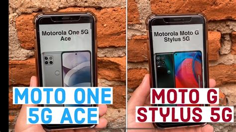 Motorola One G Ace Vs Motorola Moto G Stylus G Review And