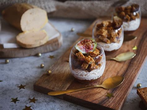 Verrine De Foie Gras Au Pain D Pices Et Confit De Figue