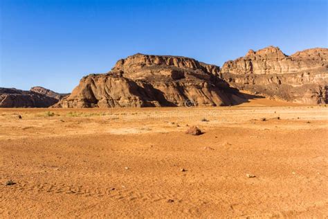 Deserto Do Sahara Tassili Najjer Parque Nacional Argélia áfrica Foto