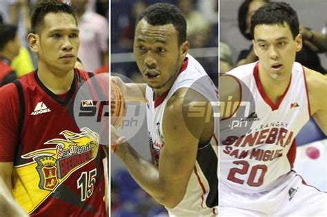 June Mar Fajardo Calvin Abueva Greg Slaughter Lead Race For Pba Best