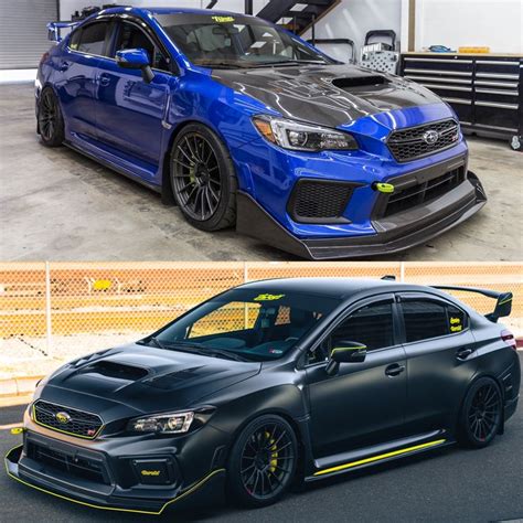 Wrx Sti Vinyl Wrapped Satin Black スバル Sti スバル