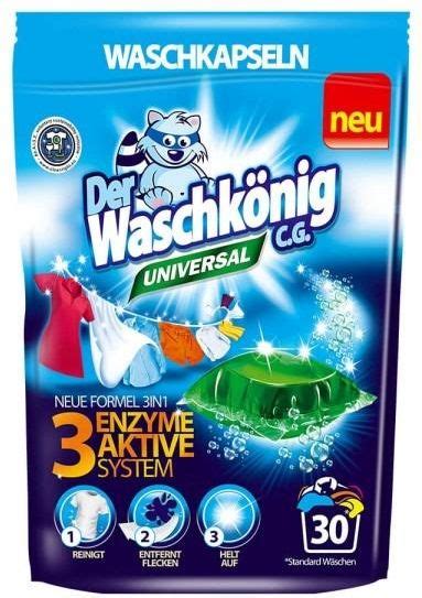 Waschkönig Kapsułki Do Prania Der C G Universal 30 Szt 92676Uniw