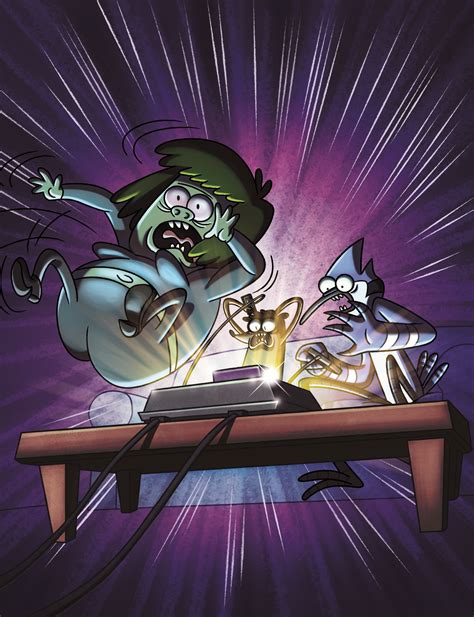 Amelia Vidal Regular Show Helloween Promo Illustration