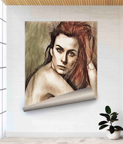 Woman Nude D Canvas Sensual Woman Wall Art Decor Nude Woman Etsy