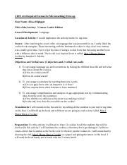 Micro Teaching Write Up Format Revised Fall Docx Cdfs