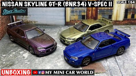 【my Mini Car World】unboxing Stance Hunters 164 Nissan Skyline Gt R