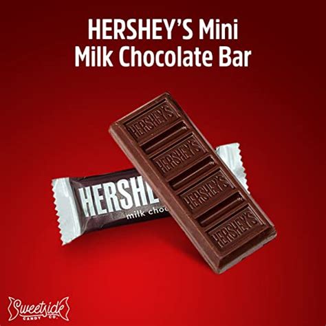 Hershey Chocolate Bars - Mini Hershey Bars Individually Wrapped Bulk ...