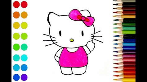 How To Draw Hello Kitty Step By Step For Beginners Sanrio Yeni