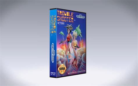 Gaming Relics Sega Genesis Trouble Shooter