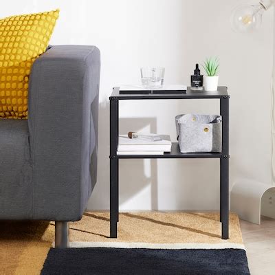 KNARREVIK nightstand, black, 161/2x131/4" - IKEA