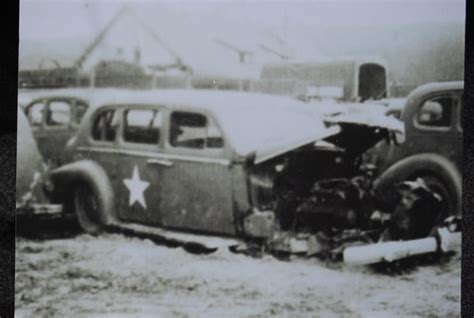 General Patton S Cadillac Staff Car Accident Damage Flickr