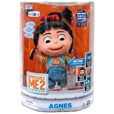 Thinkway Toys Despicable Me Desip Agnes Exclusive 11 Talking Figure