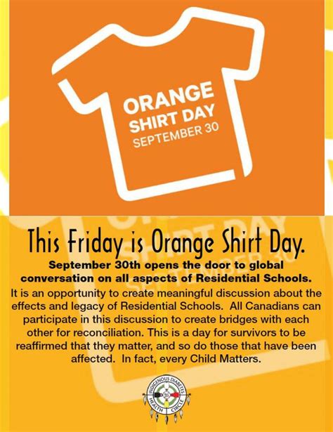 This Friday Is Orange Shirt Day IDHC