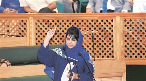 Mehbooba Mufti for talks to end J&K crisis | India News - The Indian Express