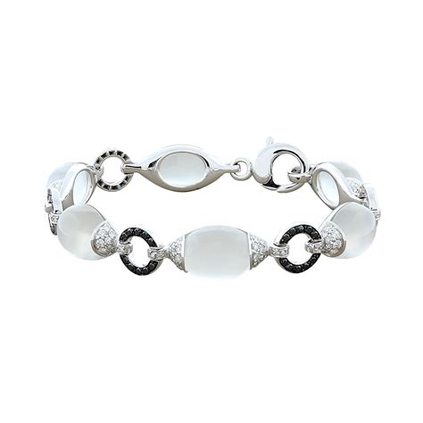 Oliva Diamond White Gold Bracelet At 1stdibs