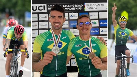 Lauro E Carlos V O Ao P Dio No Mundial De Paraciclismo