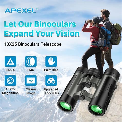 Apexel Jumelles Professionnelles Pliables T Lescope Hd Test Et Avis