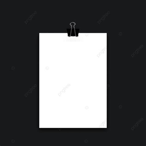 Sheet Of Paper Clipart Transparent Background Realistic Sheet Of Paper