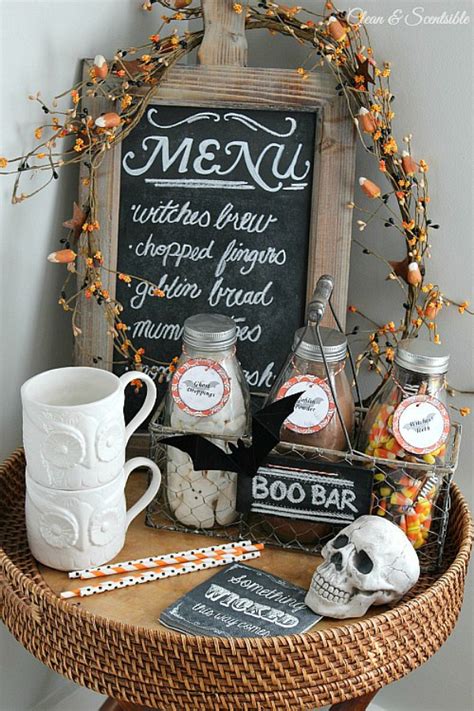 Halloween Hot Chocolate Bar Clean And Scentsible