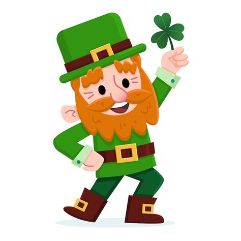 Premium Vector | Irish Leprechaun