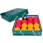 Aramith Premier Mm Red Yellow Pool Ball Set