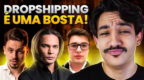 REAGINDO A GURUS FALANDO MAL DE DROPSHIPPING YouTube