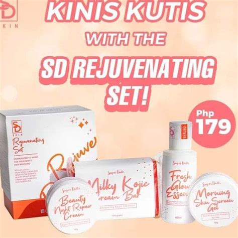 Sugar Dolls Rejuvenating Set Sd Skin Rejuvenating 4in1 Set Shopee Philippines