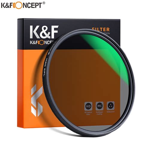 K F Concept Filtro De Lente Polarizador Circular Capa De Mm