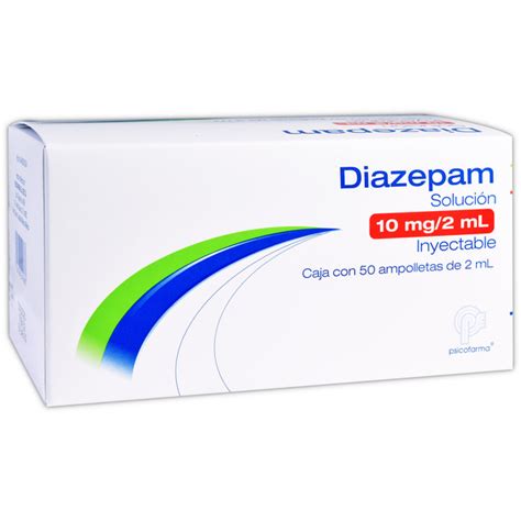 Medically Diazepam Sol Iny C 50 Amp 2 Ml 10 Mg Farmacia A