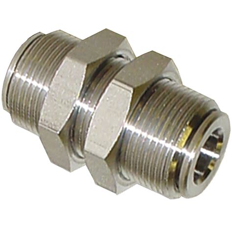 BULKHEAD CONNECTOR 6MM TUBE Hydair