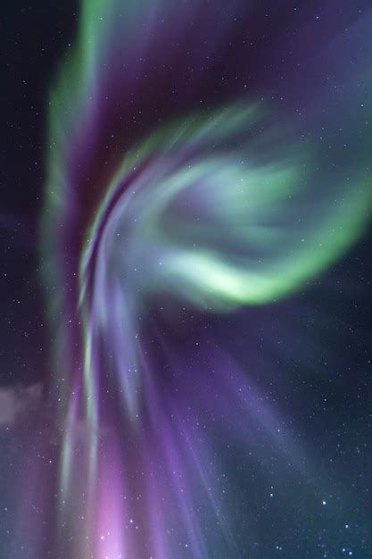 Premium Photo | Northern light aurora iceland