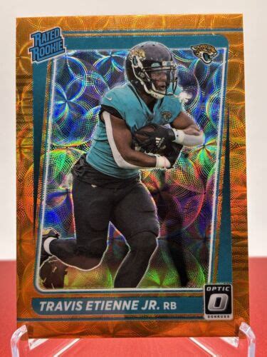 Optic Travis Etienne Jr Orange Scope Rated Rookie Ssp Rc