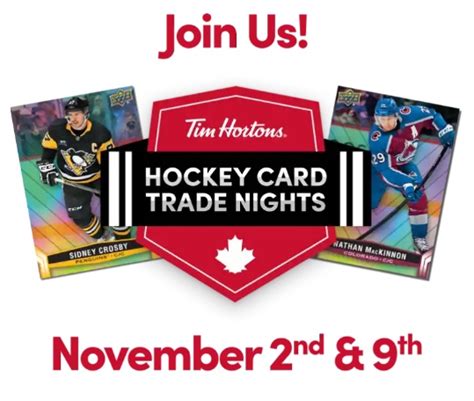 Upper Deck Tim Hortons Hockey Checklist Set Details