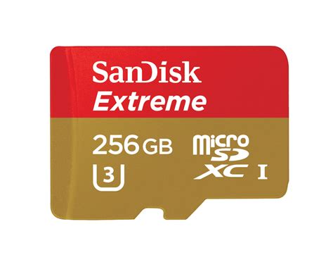 Sandisk Extreme 256gb Microsdxc Uhs I Card Is World’s Fastest