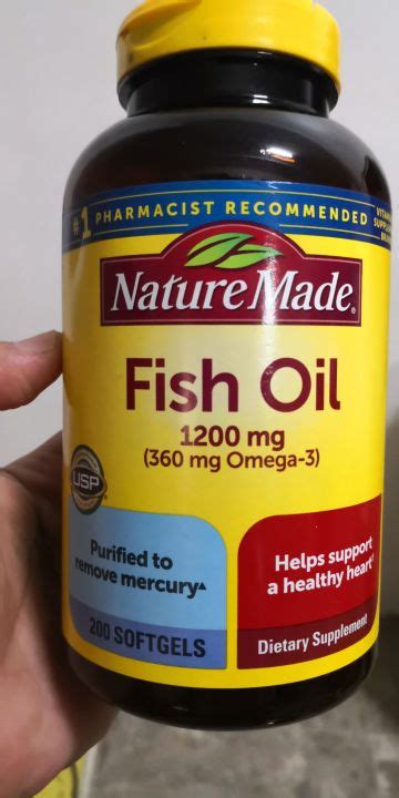 Nature Made Fish Oil Mg Mg Omega Liquid Softgels