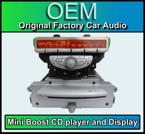 BMW Mini Cooper Boost CD MP3 Car Stereo Radio With Display Mini R57 EBay