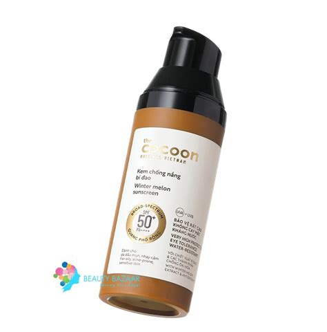 Kem Chống Nắng Bí Đao Quang Phổ Rộng Cocoon Winter Melon Sunscreen Spf