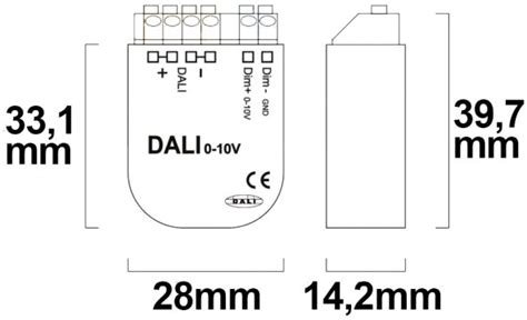 ISOLED DALI Auf 0 10V 1 10V Signal Konverter