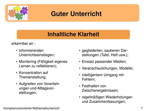 PPT Guter Unterricht Manfred Zinser 2009 PowerPoint Presentation