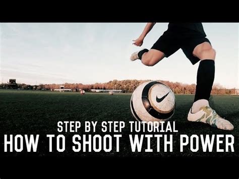 How To Shoot With Power In Soccer