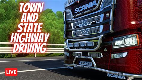 Town And State Highway Driving Convoy ETS2 1 45 Euro Truck Simulator