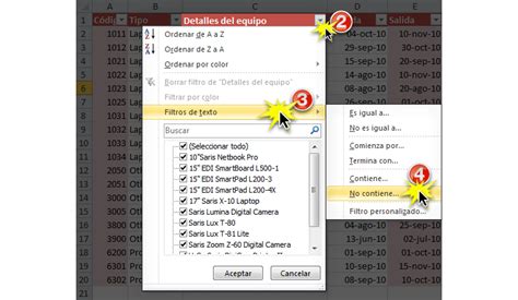 Pasos Para Aplicar Un Filtro En Excel Aplican Compartida 125048 Hot Sex Picture