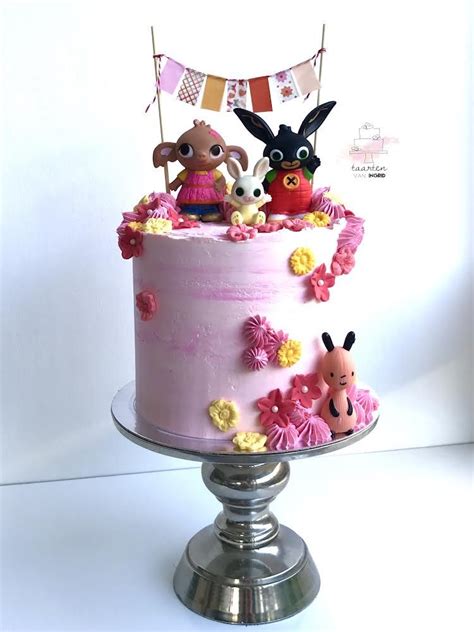 Bing bunny birthday cake – Artofit