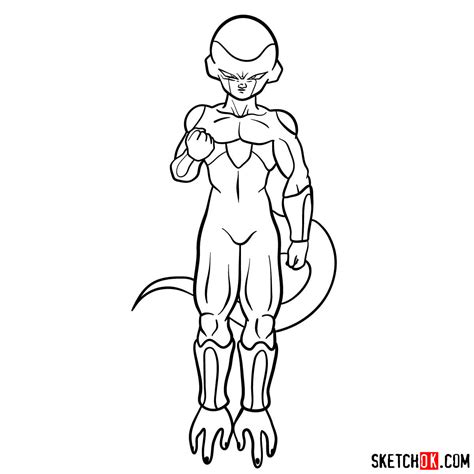 How To Draw Frieza From Dragon Ball Z