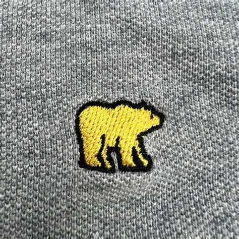 Jack Nicklaus Golden Bear Long Sleeved Golf Polo Shirt Mens S Greyyellow 4869 Ebay