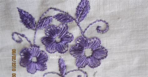 Sadala's Embroidery: Embroidery for Hankies